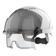 EVO® VISTAlens® Safety Helmet with Integrated Eyewear Vented